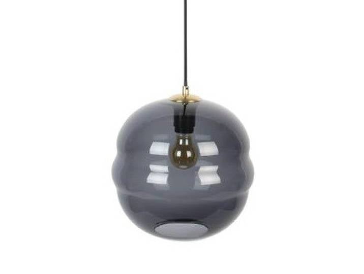 Suspension en verre fumé LAUREN L - Boite à design