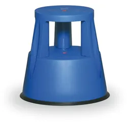 Kunststoff-Tritthocker, blau
