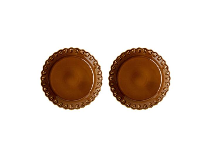 PotteryJo Assiette Tulipa Ø26 cm Lot de 2 Umbra
