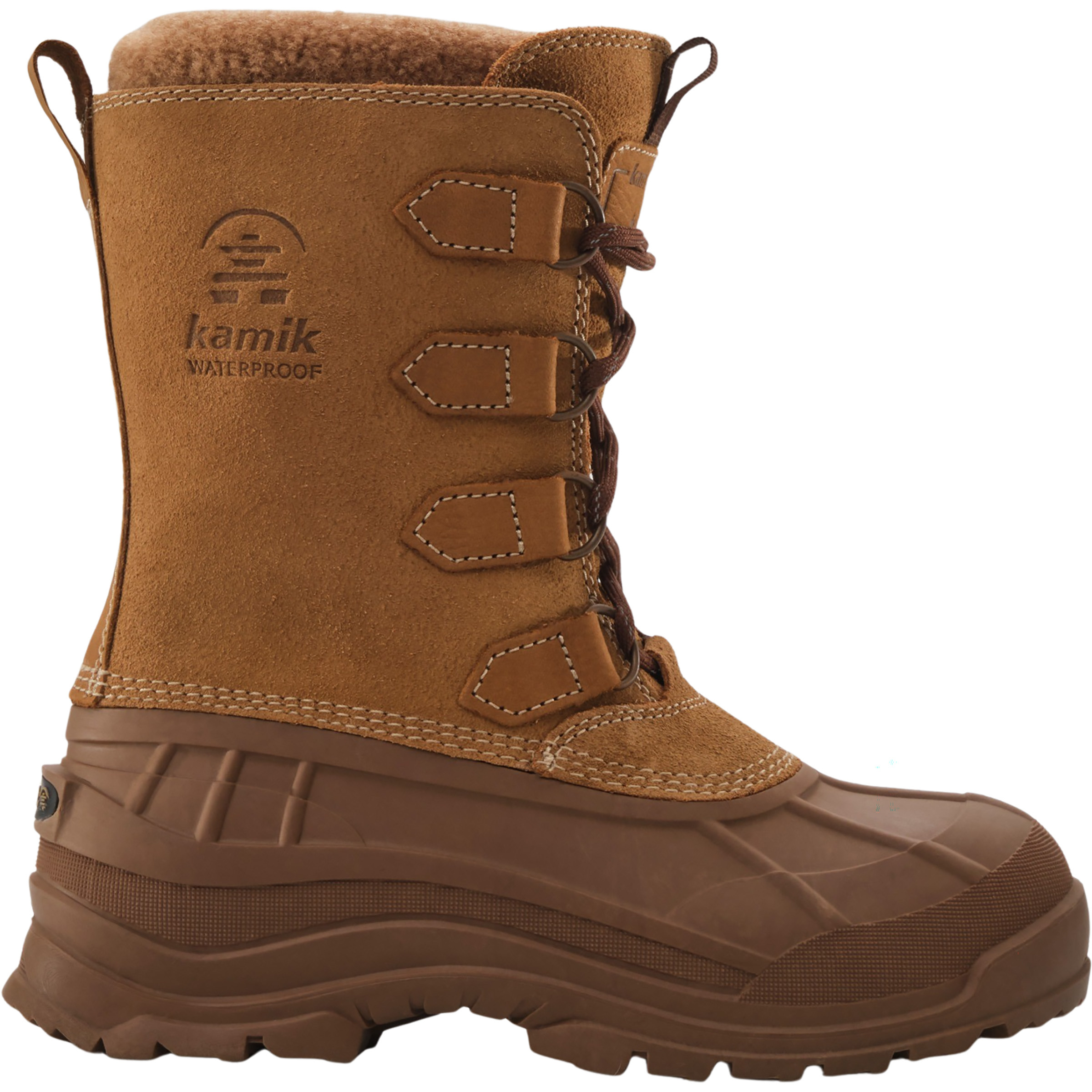 Kamik Alborg Damen Winterschuhe & Winterstiefel braun Größe 39 Lifestyle Wasserdicht