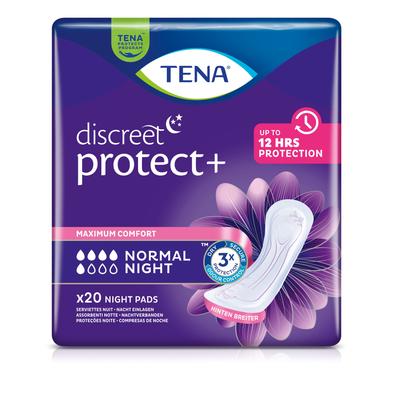 Tena Discreet Inkontinenz Einlagen normal night 6x20 St