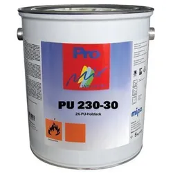 MIPA 2K-PU Holzlack PU230-30 seidenmatt Möbellack in RAL-Farben PG3, 5kg