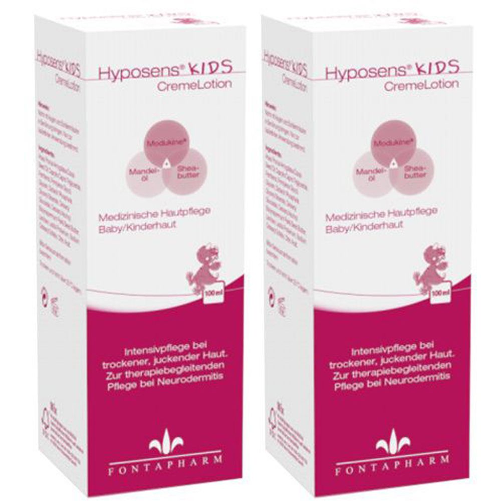 Hyposens Kids Cremelotion x2 2x100 ml Lotion