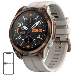 Zeblaze Stratos 4 Pro Smartwatch (braun) (ohne SIM), Smartwatch