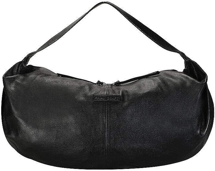 FINAL DRAFT Ledertasche - Umhängetasche 503 Medium schwarz EG