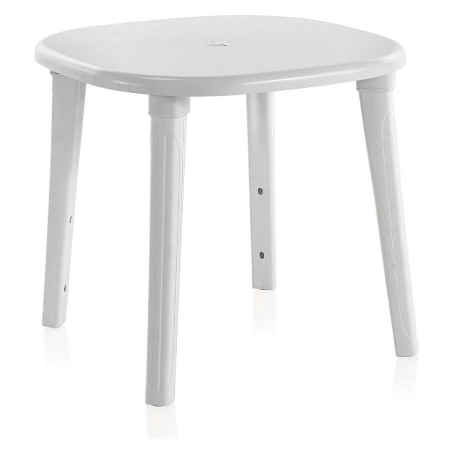 Shaf Oval table cancun, white, for outdoor use, 80 x 80 x 73 cm (80 x 80 x 73 cm) (66968582)