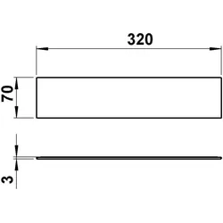 Albert Leuchten Ersatzglas G 433 90220433