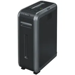Fellowes Aktenvernichter 125Si  Streifenschnitt 5,8mm schwarz/silber