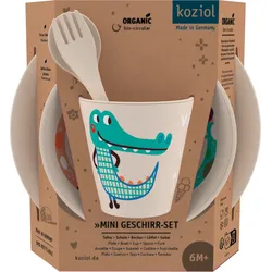 Koziol Kindergeschirr Set 5-teilig VERY VERY AT HOME almond