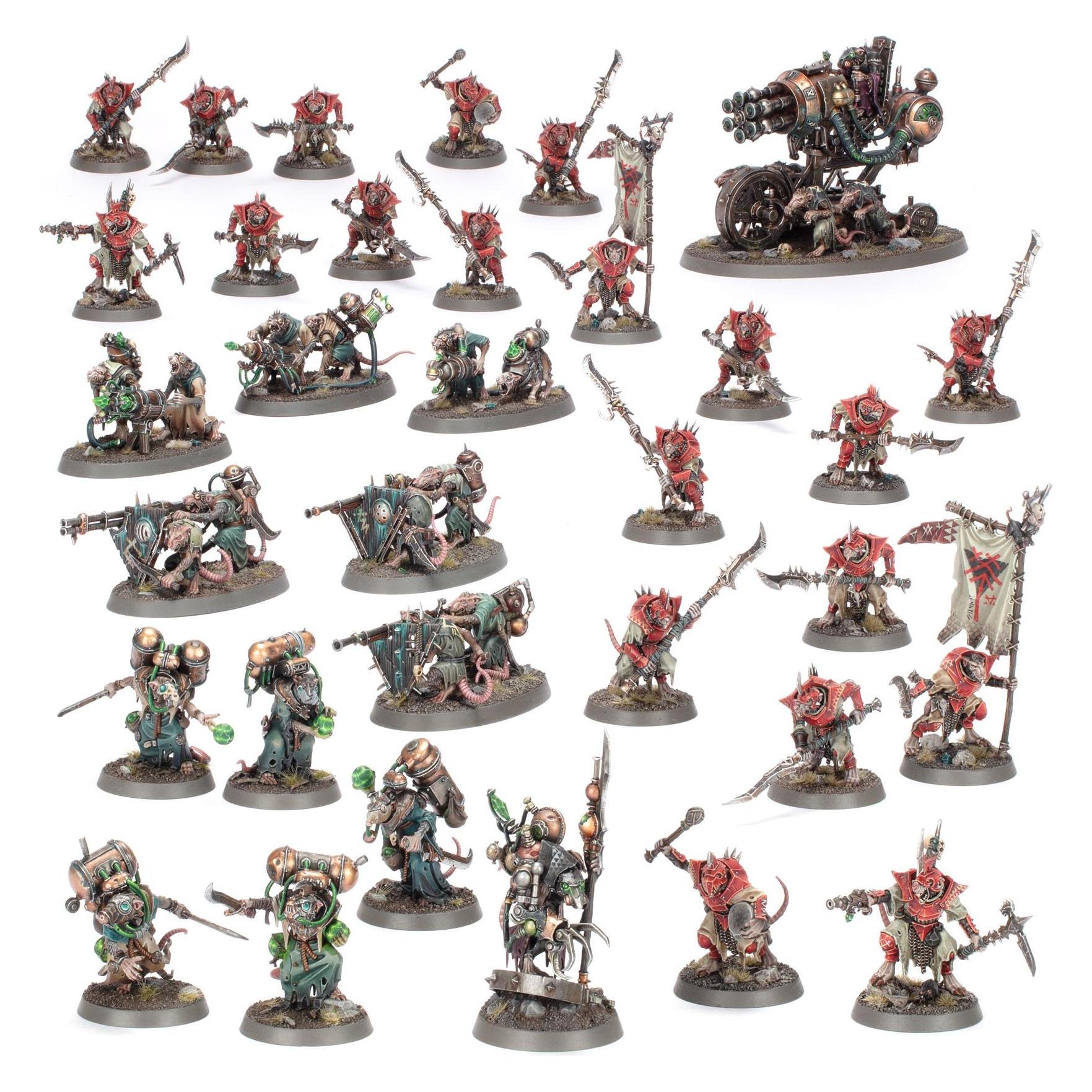 Games Workshop Warhammer AoS - Battleforce Noel 2025 Skaven : Malenuée Skryre (Kunststoff) (90-56)