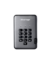 iStorage diskAshur PRO² Festplatte verschlüsselt 2 TB extern tragbar USB 3.1 FIPS 197 256-bit SHA AES-XTS TAA-konform (IS-DAP2-256-2000-C-G)
