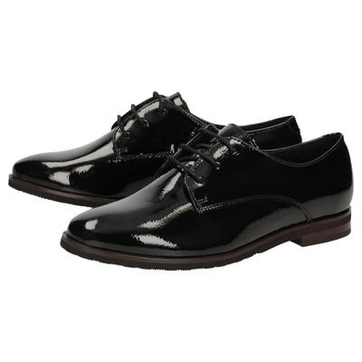 Schnürschuh SIOUX "Bovinia-714", Damen, Gr. 39.5 (UK 6), schwarz, Schuhe Schnürschuh