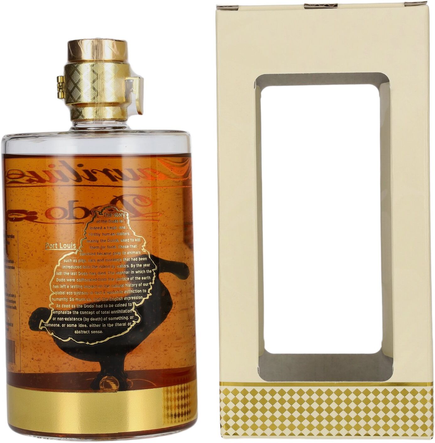 Mauritius Dodo Gold Rum 40% Vol. 0,7l in Geschenkbox