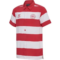 hummel DBU 24 Fan-Shirt Kinder 3681 - tango red/white 176