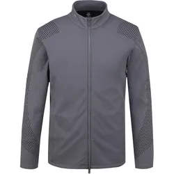 Under Armour Halo Engineered Laufjacke Herren | Gr. S | grau - grau