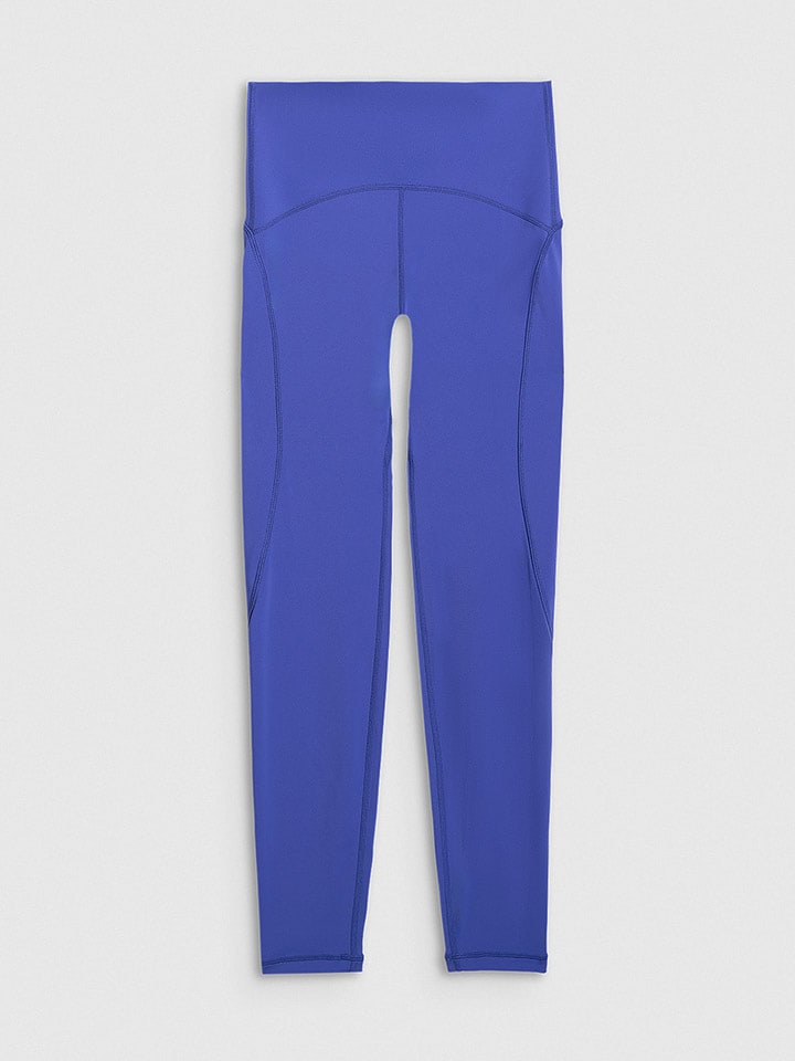 4F Trainingsleggings in Blau - XS
