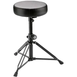 K&M 14015 Drummersitz, Schlagzeug Zubehör, Schwarz