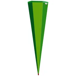 Roth Schultüte 85cm eckig Basteltüte grün