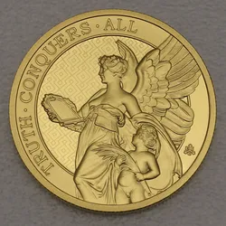 Goldmünze 1oz "Truth" 2022 The Queen's Virtues (St. Helena)