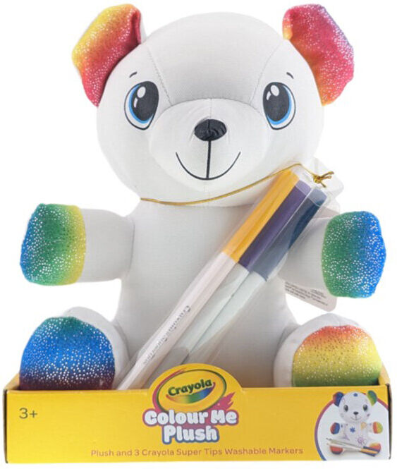 BRINQUEDO CRAYOLA PINTA PELUCHE URSO
