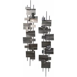 WANDDEKO Silber 26/107 cm