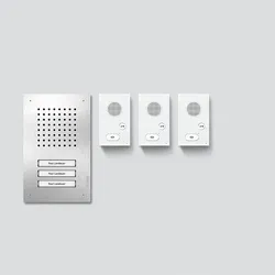 Siedle&amp;Söhne Audio-Set Siedle Classic SET CLAB 850-3 E/W