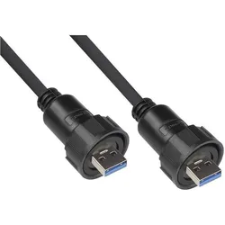 Good Connections IC04-U302. Kabellänge: 1 m, Anschluss 1: USB A, Anschluss 2: USB A, USB-Version: USB 3.2 G... (1 m, USB 3.2 Gen 1), USB Kabel