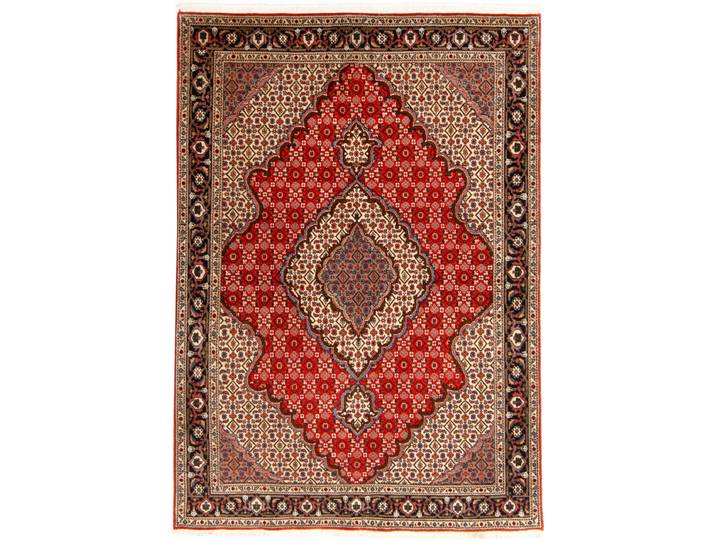 Täbriz Mahi Teppich 144x206 Handgeknüpft Orientteppich Wolle