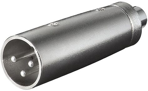 GOOBAY Ficha Adaptadora Canon Macho - RCA Femea