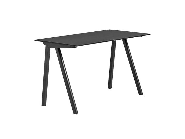 HAY CPH90 2.0 Schreibtisch 65x130 cm Black linoleum-lacquered oak