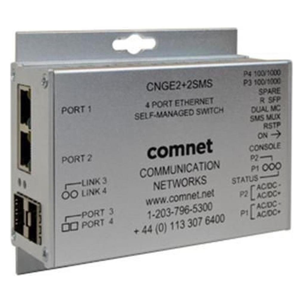 Comnet Intelligent Self Managed Ring (2 Ports) (CNGE2+2SMSPOEHO)
