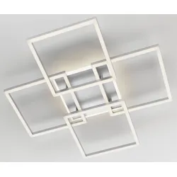 Deckenleuchte APARNA (LB 72x72 cm) - silber - LB 72x72 cm