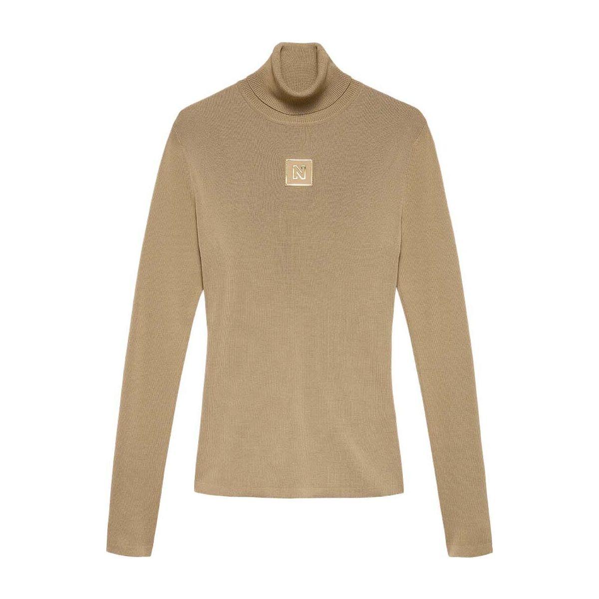 Nikkie Noroton Turtleneck hummus (2549) 34 N7-2022507-2549-34