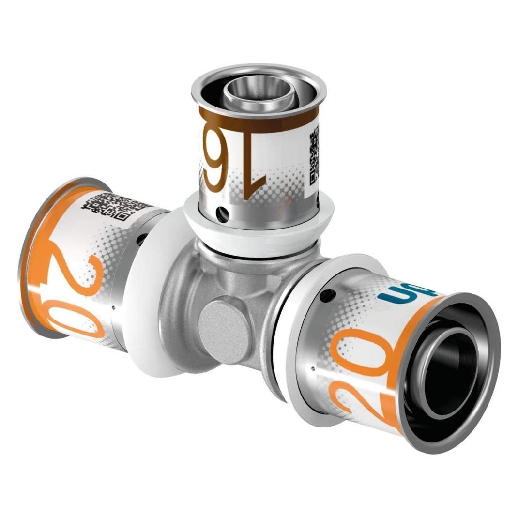 Uponor T-Stck reduziert 20 x 16 x 20 mm (T-Verbindung) (1070568)