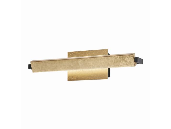 Fischer & Honsel Led-Wandleuchte, Goldfarben, Metall, Kunststoff, 40x10 cm, Lampen & Leuchten, Innenbeleuchtung, Wandlampe, Wandlampen