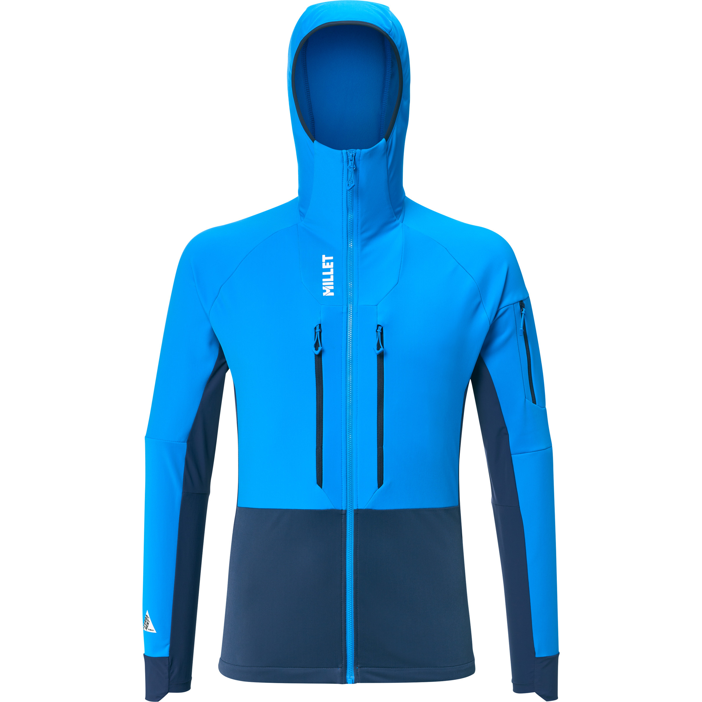 Millet Pierra Ment Herren Fleecejacke blau Größe M Skihochtour | Skitour Elastisch