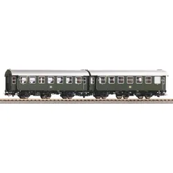 PIKO H0 58243 - 2er Set Umbauwagen B3yg + B3yg DB III