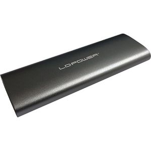 LC-Power Festplattengehäuse LC-M2-C-MULTI-2, USB-C 3.1, M.2 NVMe, SSD, für M.2