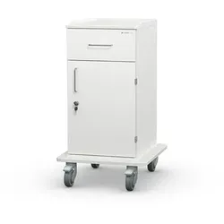 Transportwagen MULTICART Materialwagen M122 mit abschließbarer Tür, höhenverstellbarem Zwischenboden