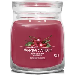 Black Cherry Signature Medium Jar 368g 2-Docht