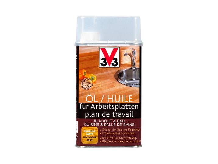 V33 Öl für Arbeitsplatten Farblos 500 ml