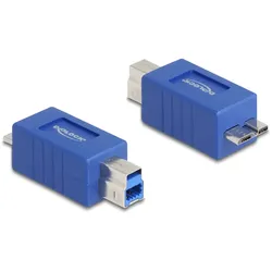 DELOCK Adapter 5Gbps USB A Stecker Micro-B Stecker gekreuzt