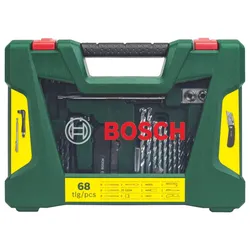 BOSCH Bohrer- und Bit-Set V-Line Box 68-teilig