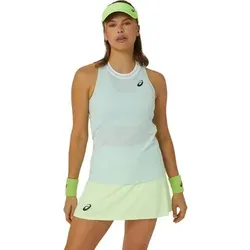 ASICS Damen Shirt WOMEN MATCH TANK, Größe S in Silber Silber