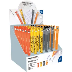 Faber, Schreibstifte, 36 Gelschreiber radierbar Animal Erase It 4 Motive (36x)