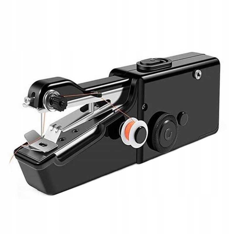 Itimport Mini draagbare naaimachine, zwart
