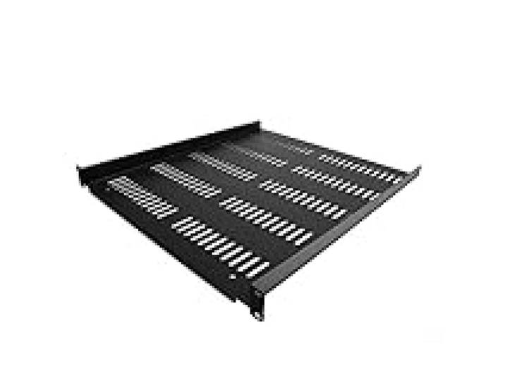 StarTech Étagère Ventilée 1U 19 , 50cm, 25kg, Noir (SHELF-1U-20-FIXED-V)
