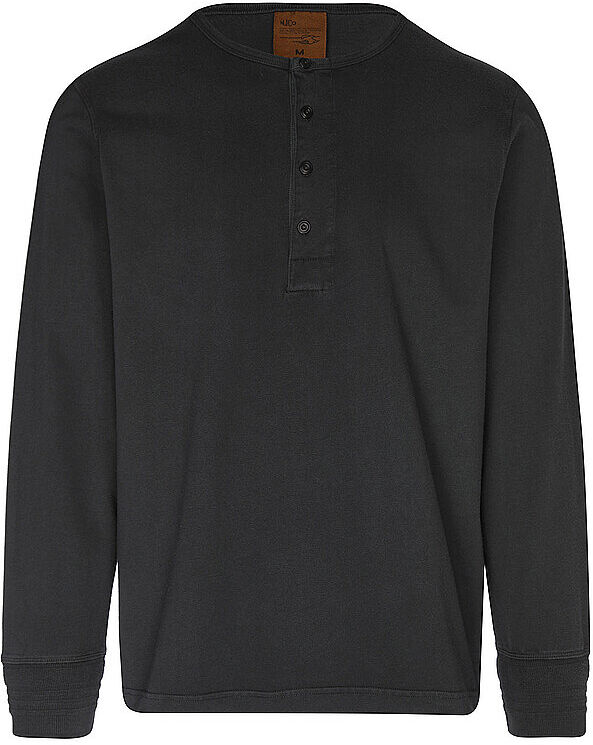 NUDIE JEANS Langarmshirt  grau   L L