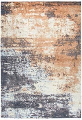 Alora Decor Euphoria Grey and Brown Abstract Wool Rug