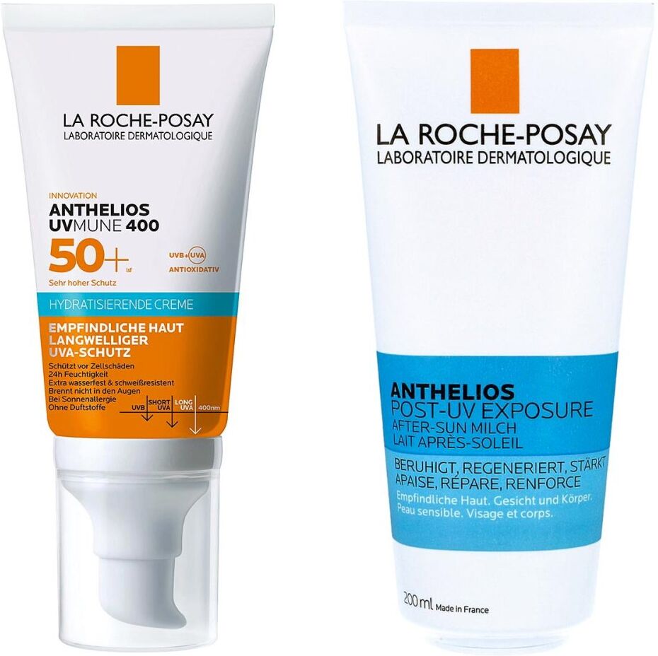 La Roche Posay Anthelios Hydra. Creme Uvmune 400 + Anthelios After-Sun Milch 1Pck